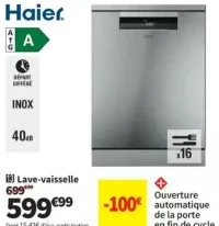 Lave-vaisselle Haier