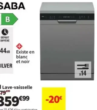 Lave-vaisselle SABA