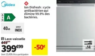 Lave-vaisselle Midea
