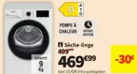 Sèche-linge Hotpoint CHD93MWBSFR