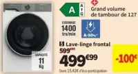 Lave-linge frontal Hotpoint