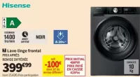 Lave-linge frontal Hisense WF3S1043BB3