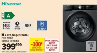 Lave-linge frontal Hisense WF3S1043BB3