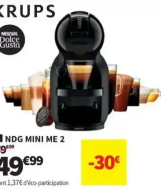 Machine à café Krups NDG Mini Me 2 YY5865FD