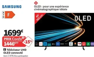 SAMSUNG Téléviseur UHD OLED connecté