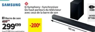 SAMSUNG Barre de son