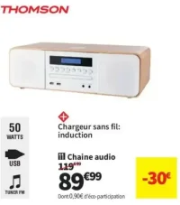 Chaine audio Thomson MIC201BT