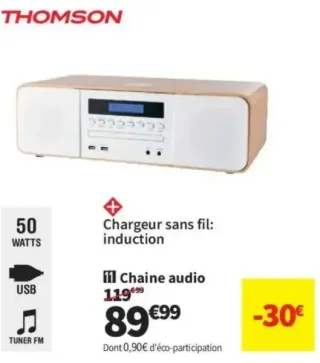 Chaine audio Thomson MIC201BT