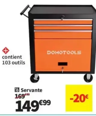 Servante à outils Domotools