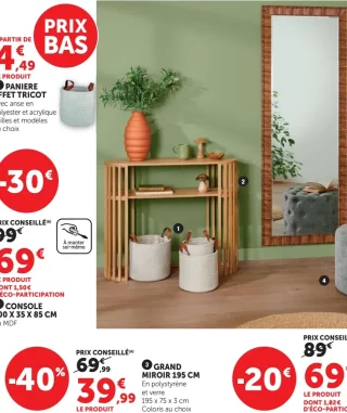 Grand Miroir 195 cm