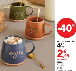 Mug en grès