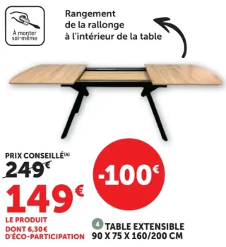 Table Extensible