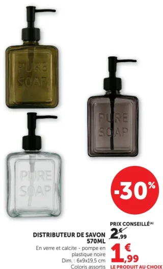 Distributeur de savon 570ML