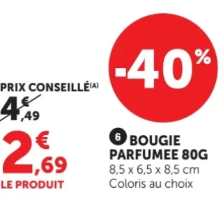 Bougie parfumée