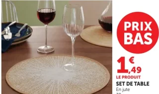 Set de table en jute