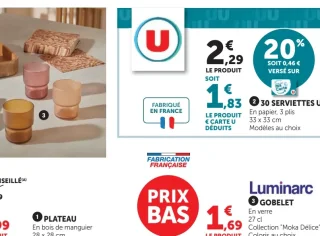 Gobelet Luminarc Collection Moka Délice