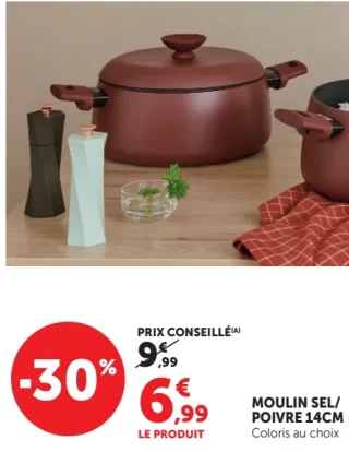 Moulin sel / poivre 14cm