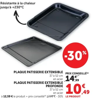 PLAQUE PATISSERIE EXTENSIBLE