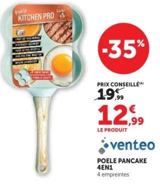 POELE PANCAKE 4EN1