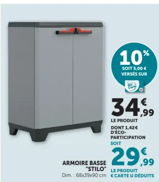 ARMOIRE BASSE "STILO"