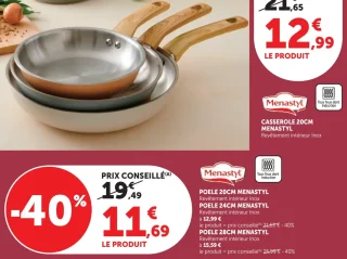 POELE 20CM MENASTYL