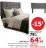 Promo Tête de lit capitonnée ajustable en hauteur