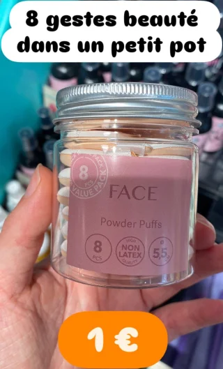 FACE Powder Puffs 8 PCS