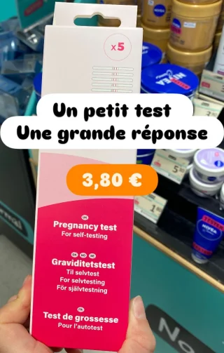 Test de grossesse Normal x5