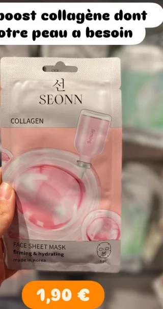SEONN Collagen Face Sheet Mask firming & hydrating