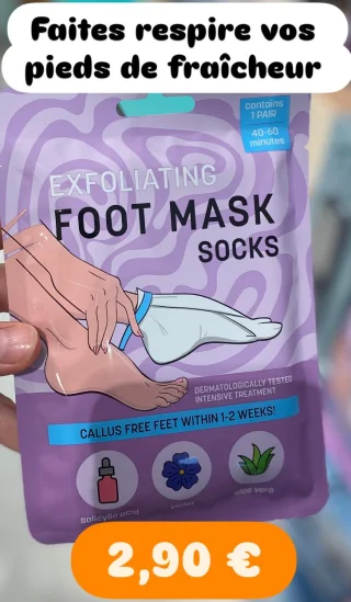 Exfoliating Foot Mask Socks
