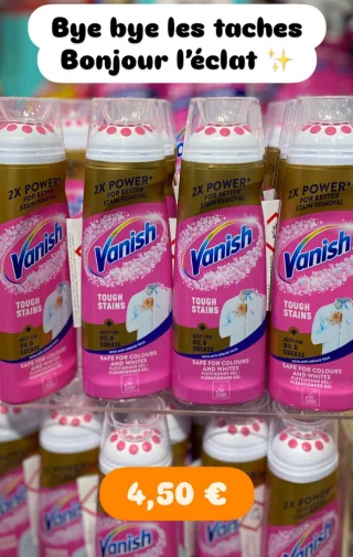 Détachant Vanish Tough Stains