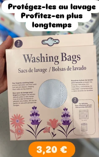Washing Bags - Sacs de lavage pour vêtements délicats