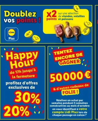 Offres et jeux concours exclusifs Lidl Plus