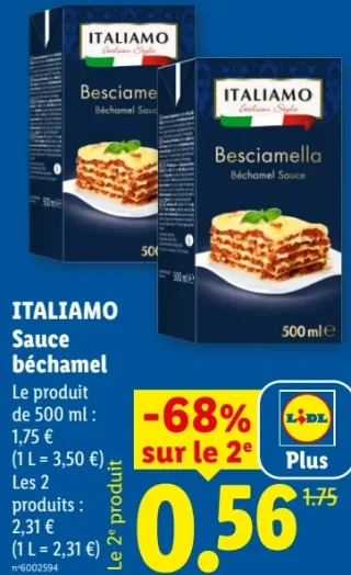Sauce béchamel ITALIAMO