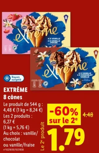 EXTRÊME 8 cônes