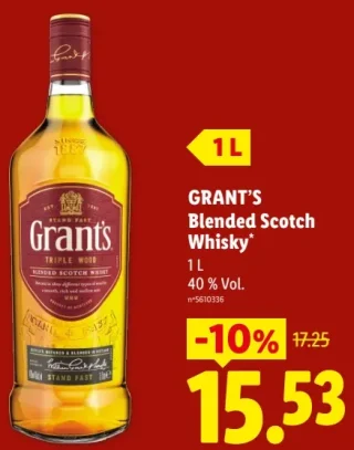GRANT'S Blended Scotch Whisky