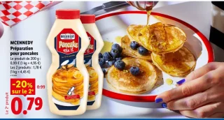 MCENNEDY Préparation pour pancakes