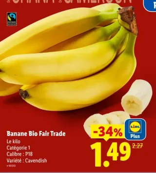 Banane Bio Fair Trade