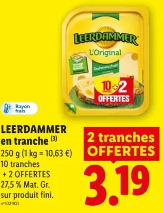 LEERDAMMER en tranche