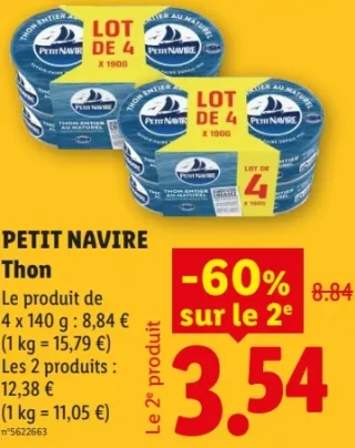 PETIT NAVIRE Thon