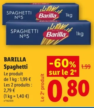BARILLA Spaghetti