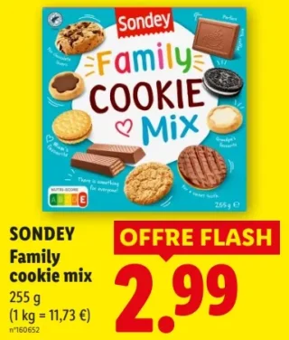 Sondey Family cookie mix