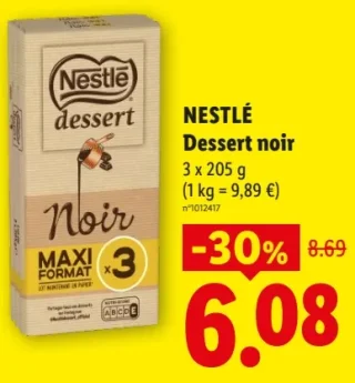 Nestlé Dessert Noir