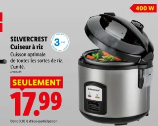 SILVERCREST Cuiseur à riz