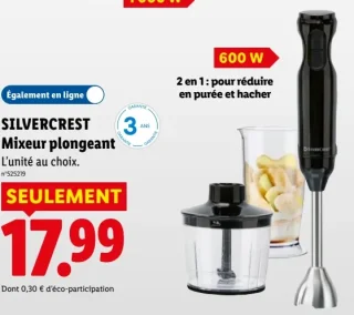 SILVERCREST Mixeur plongeant