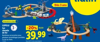LUPILU Set chemin de fer