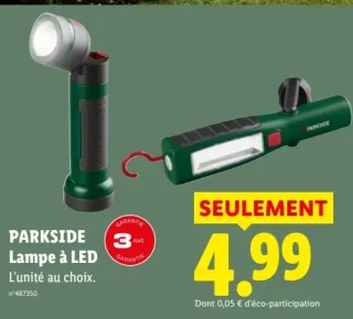 PARKSIDE Lampe à LED