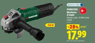 Meuleuse d'angle Parkside
