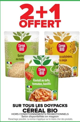Doypacks Céréal Bio