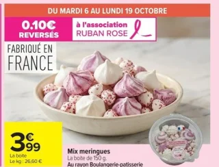 Mix meringues